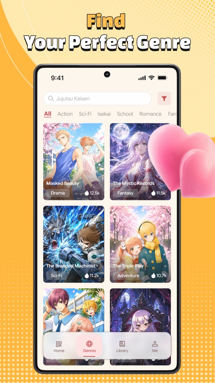 Browse comics by genre